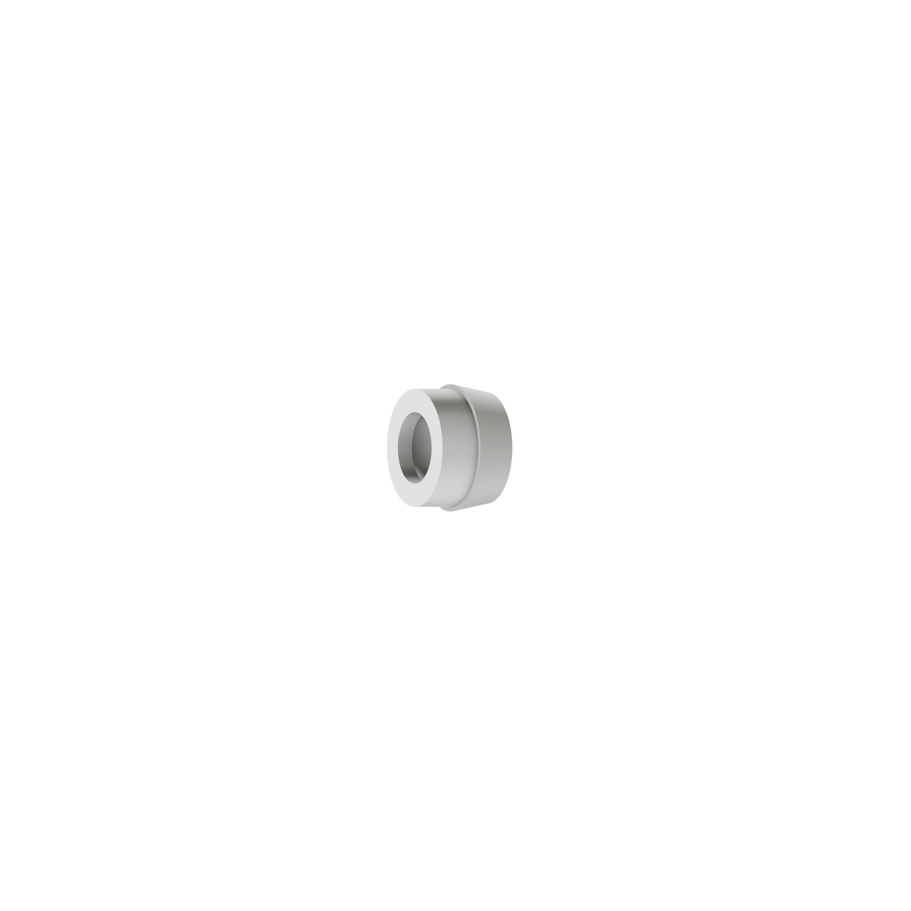 Plastic Ball Cap White